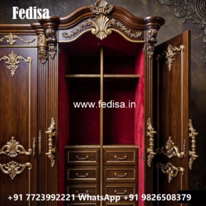 Modern Sliding Wardrobe Design with Mirrors No-140