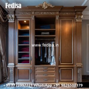 Wooden Wardrobe Design for Modern Bedrooms No-145