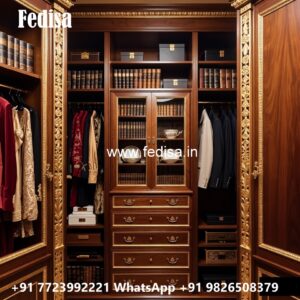 Elegant Wardrobe Design with Sleek Finish No-151