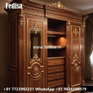 Luxury Wardrobe Design with Smart Organization No-155