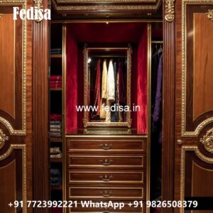 Space Saving Wardrobe Design with Luxury Appeal No-159