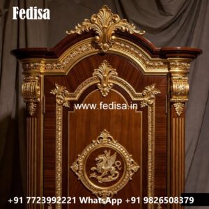 Elegant Wardrobe Design with Hidden Compartments No-161