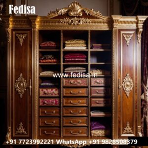 Premium Wooden Wardrobe Design Concepts No-163