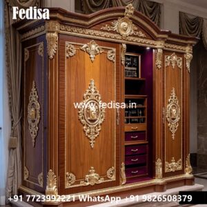 Minimal Wardrobe Design with Premium Finish No-179