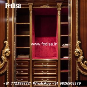 Contemporary Wardrobe Design with Elegant Lines No-188