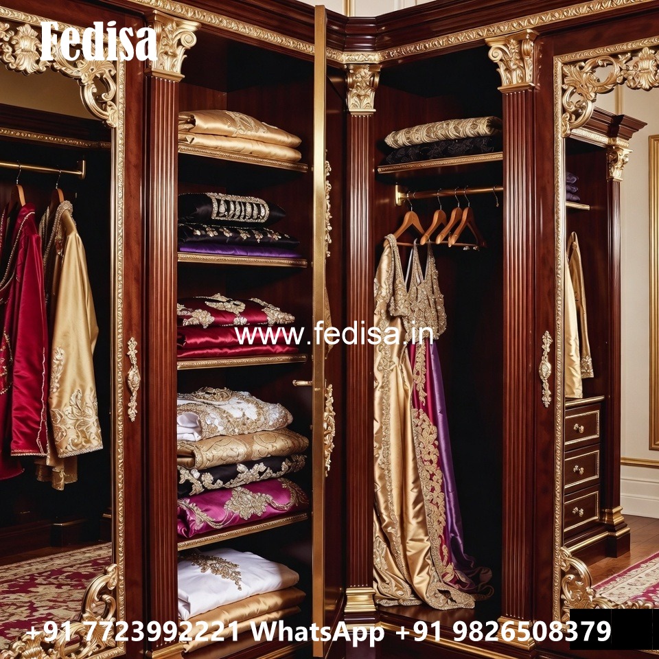 Stylish Wardrobe Design with Luxury Details No-205