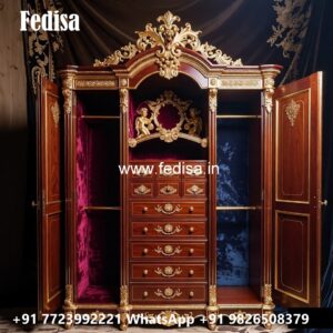 Premium Wardrobe Design with Glass Elements No-214