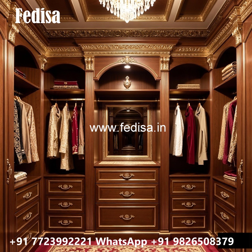 Modern Wardrobe Design with Space Saving Features No-234