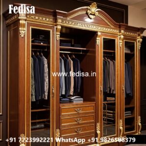 Wardrobe Design Ideas with Premium Texture No-252