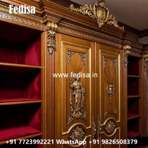 Luxury Wardrobe Design with Wooden Sophistication No-268