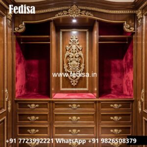 Luxury Wardrobe Design with Designer Details No-273
