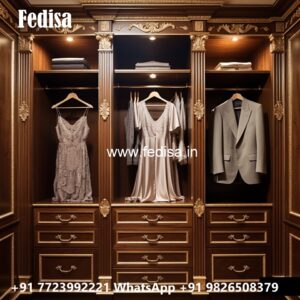 Stylish Wardrobe Design with Functional Luxury No-276