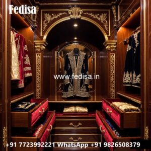 Luxury Wardrobe Design with Smart Organization Ideas No-296