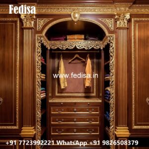 Antique Wooden Wardrobe Design Ideas No-608