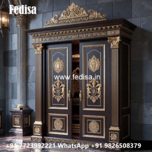 Classic Wardrobe Design with Mirror Doors No-609