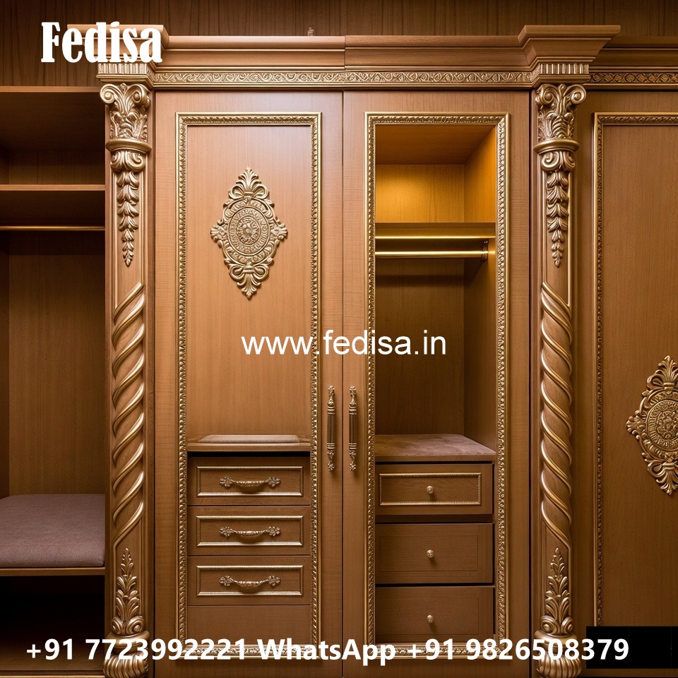Traditional Bedroom Wardrobe Design Ideas No-618