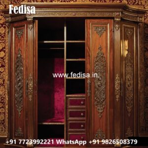 Classic Wardrobe Design with Premium Wood No-646
