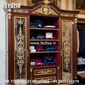 Classic Wardrobe Design for Luxury Villas No-648