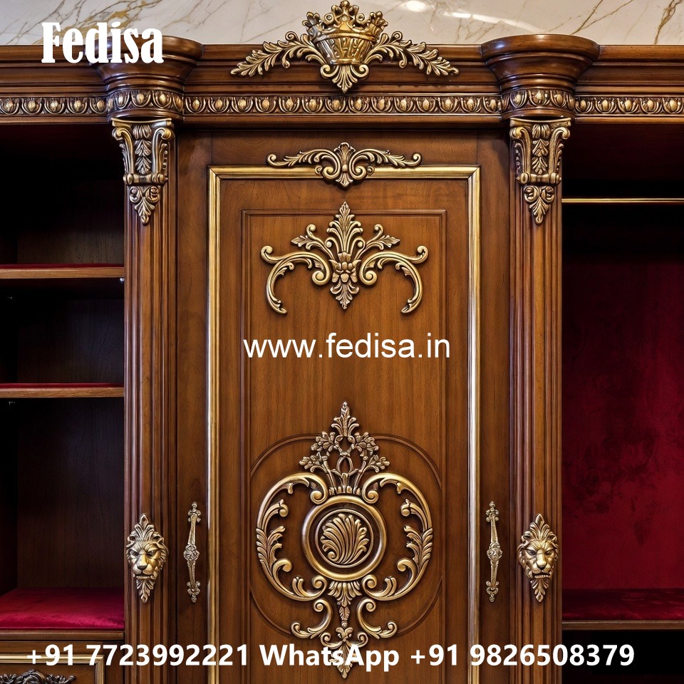 Classic Wardrobe Design with Sliding Doors No-661