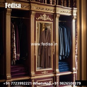 Classic Wardrobe Design for Spacious Bedrooms No-663