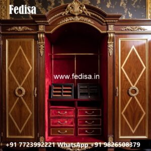 Classic Wardrobe Design for Elegant Living No-669