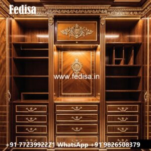 Classic Wooden Wardrobe with Elegant Style No-672
