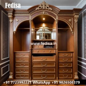 Classic Wardrobe Design with Rich Elegance No-681
