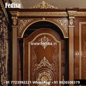 Classic Closet Design with Decorative Mirrors No-684