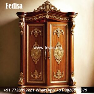 Classic Bedroom Wardrobe with Rich Texture No-694