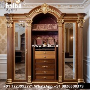 Luxury Closet Design with Classic Features No-720