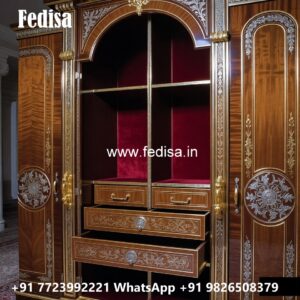 Classic Bedroom Closet with Luxury Details No-725
