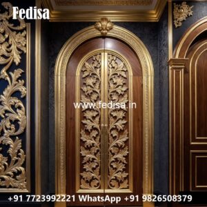 Elegant Wardrobe Design with Handcrafted Beauty No-728