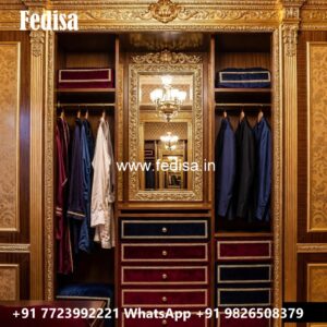 Traditional Closet Design for Luxury Villas No-733