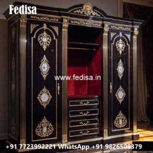Elegant Bedroom Wardrobe with Classic Appeal No-741