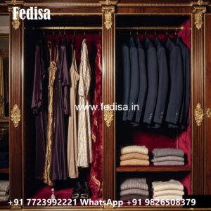 Premium Classic Wardrobe with Luxury Details No-745