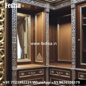 Luxury Classic Wardrobe with Rich Texture No-772
