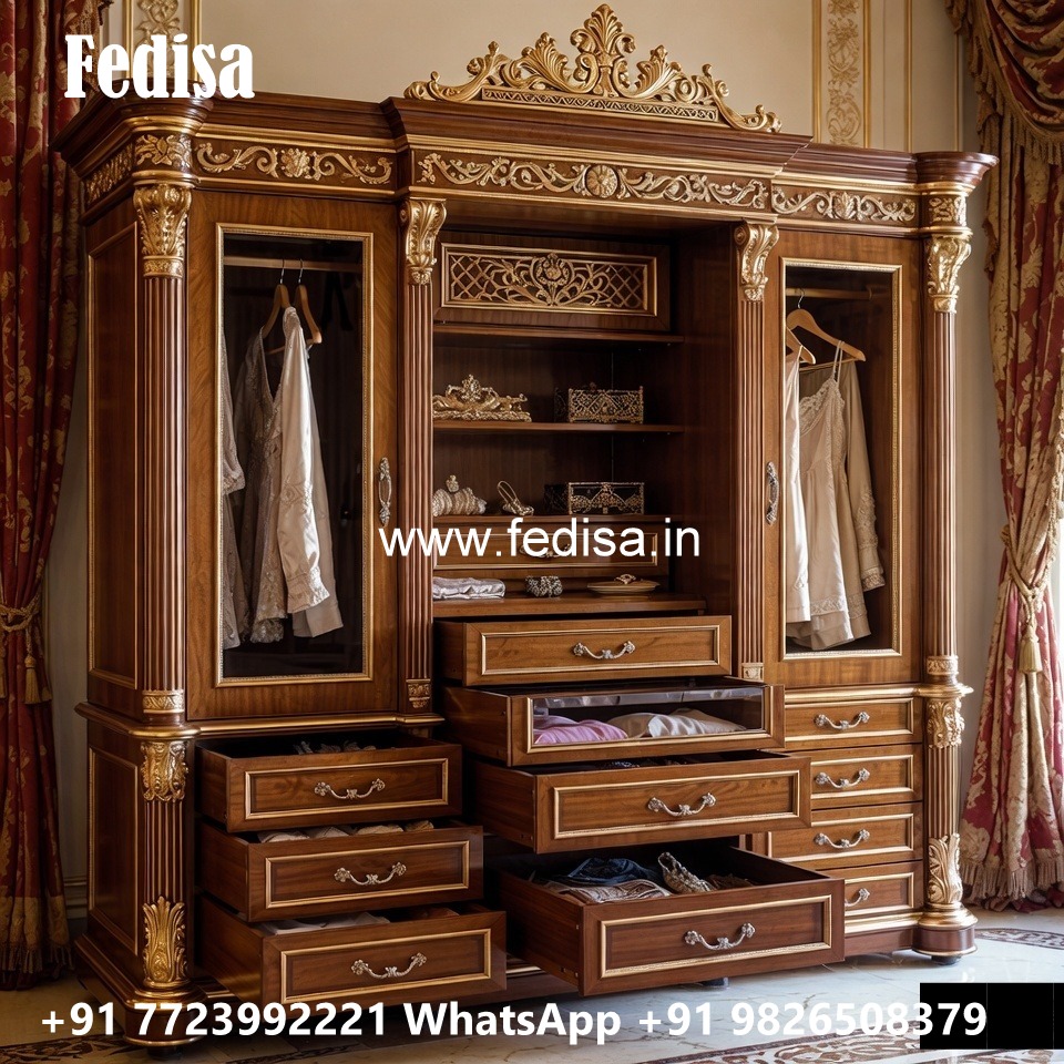 Elegant Bedroom Closet with Luxury Appeal No-786