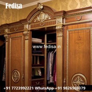 Classic Wooden Closet with Elegant Texture No-789
