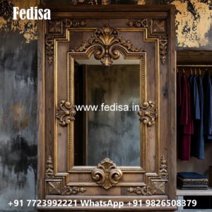 Elegant Wardrobe Design with Antique Inspiration No-792