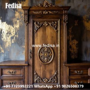 Traditional Wardrobe Design with Rich Craftsmanship No-796