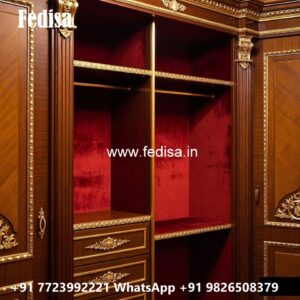 Antique Closet Design with Wooden Craftsmanship No-818