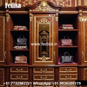 Classic Wardrobe Design with Sophisticated Finish No-824