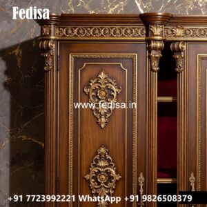 Vintage Luxury Wardrobe with Artistic Touch No-827
