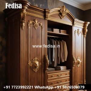 Classic Bedroom Closet with Premium Storage No-829