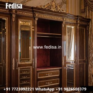 Luxury Wardrobe Design with Antique Beauty No-830