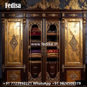 Elegant Antique Wardrobe with Modern Comfort No-835