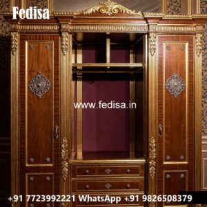 Traditional Closet Design with Elegant Texture No-842