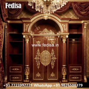 Luxury Classic Wardrobe with Handcrafted Finish No-853