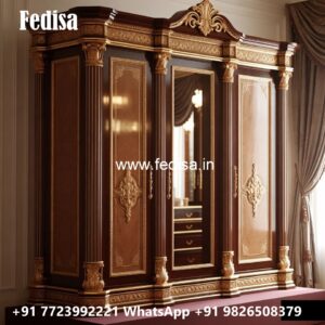 Classic Closet Design with Elegant Details No-861