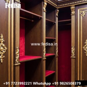 Timeless Wooden Closet with Rich Texture No-864